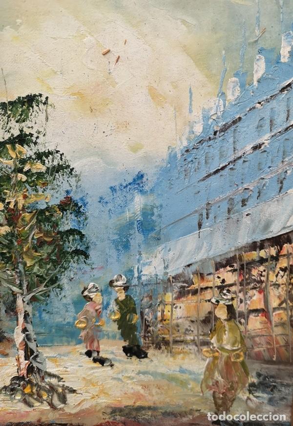 Arte: Cuadro paisaje urbano - Foto 4