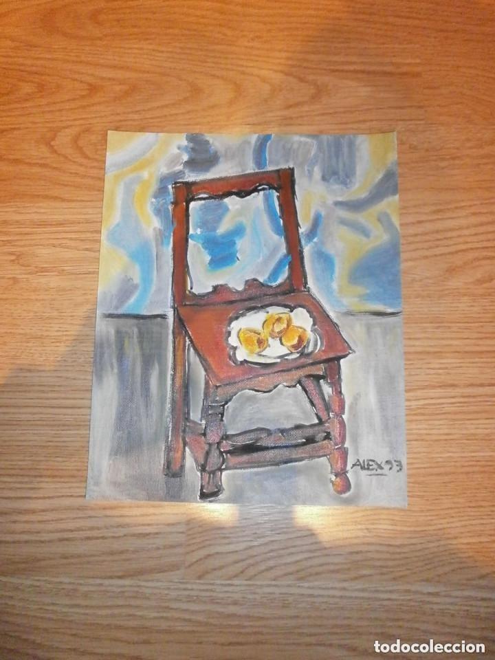 Arte: LA SILLA TELA AL OLEO - Foto 1