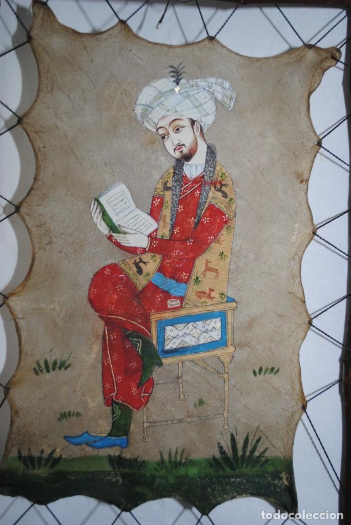 Arte: PINTURA AL OLEO , EL LECTOR DEL CORAN . - Foto 4