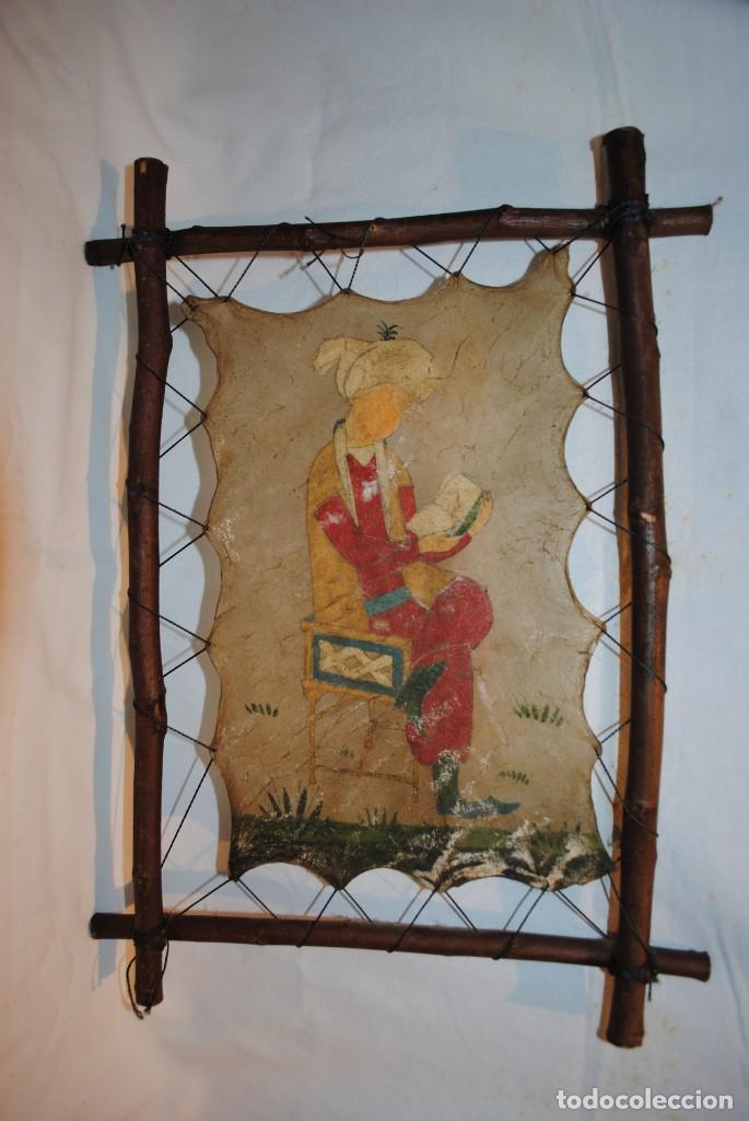 Arte: PINTURA AL OLEO , EL LECTOR DEL CORAN . - Foto 6