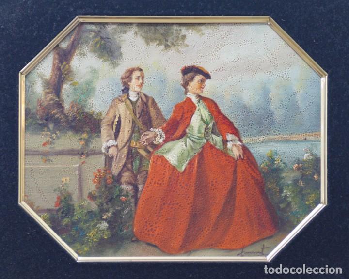 Arte: Cuadro al Oleo Antiguo - Foto 2