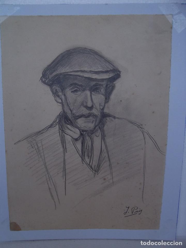 Arte: EXCELENTE DIBUJO DE JOSEP PUIG - Foto 1