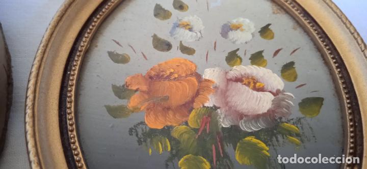 Arte: 2 MINIATURAS. PEQUE&Ntilde;OS CUADROS DE OLEO. - Foto 4