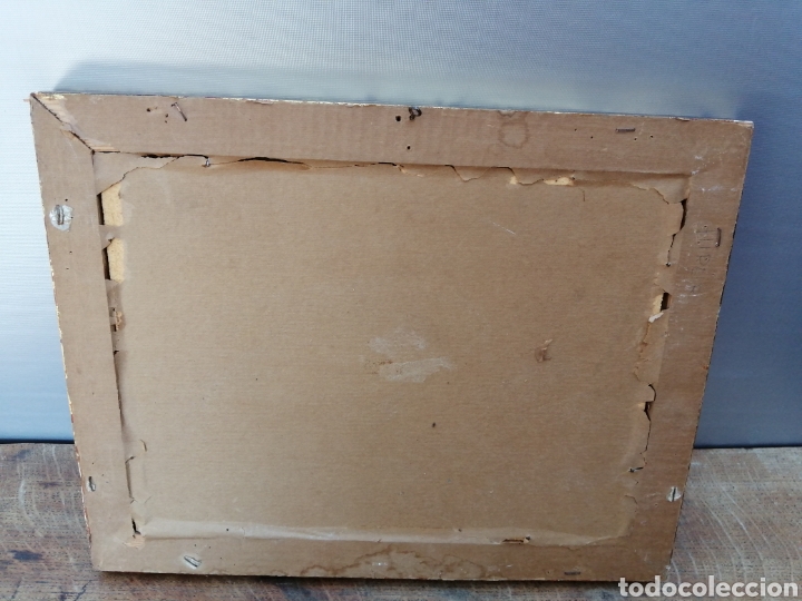 Arte: Bodeg&oacute;n. &Oacute;leo sobre tablex. Firmado Solano - Foto 4