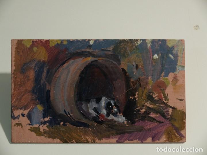 Arte: apunte de un perro - Foto 1