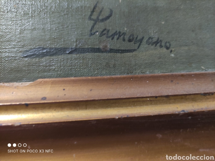Arte: Antiguo cuadro de Camoyano - Foto 2