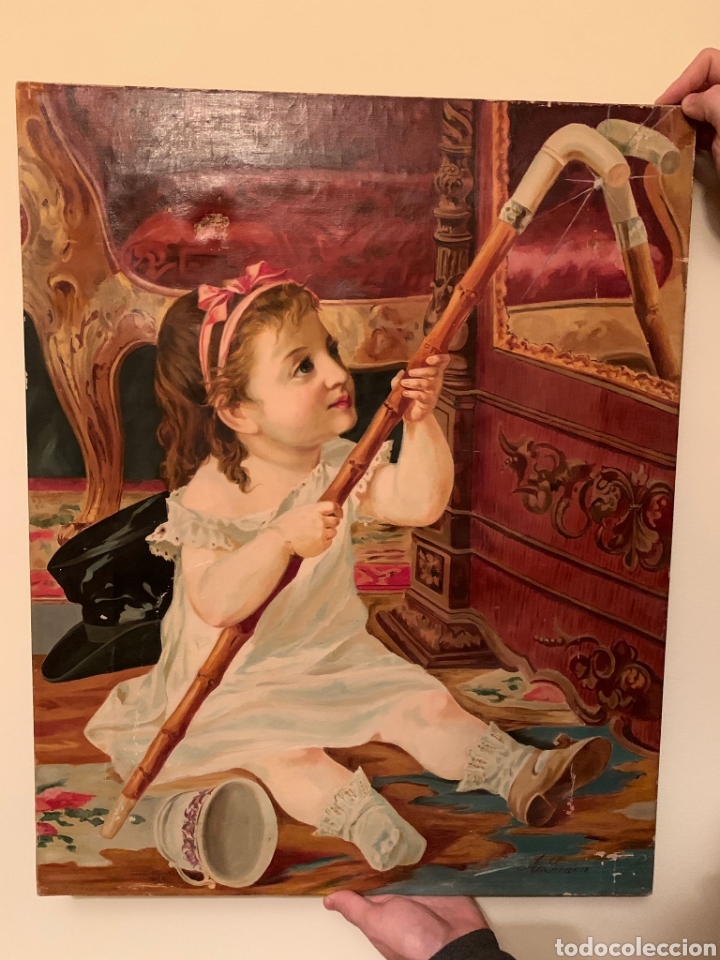 Arte: Lienzo de finales del XIX - Foto 8