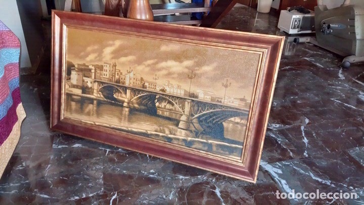 Arte: Cuadro puente de triana - Foto 1
