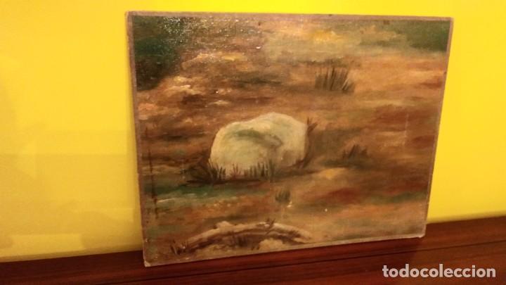 Arte: CUADRO PINTADO A MANO SOBRE TABLA - Foto 2