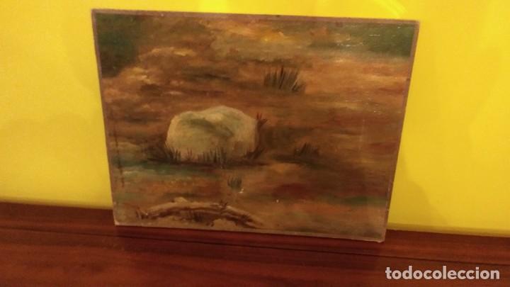 Arte: CUADRO PINTADO A MANO SOBRE TABLA - Foto 3