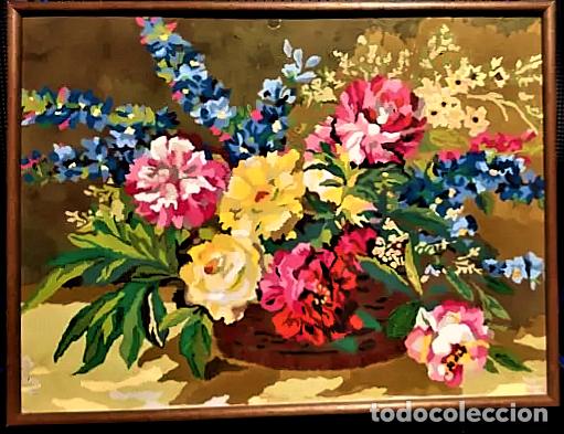 Arte: CESTO FLORAL - ANONIMO - Foto 5