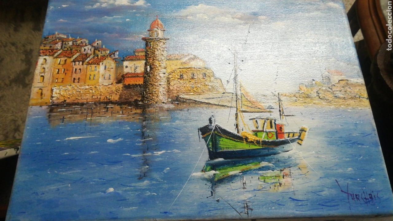 Arte: Cuadro olno sobre lienzo - Foto 3