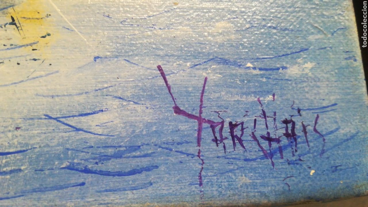 Arte: Cuadro olno sobre lienzo - Foto 4