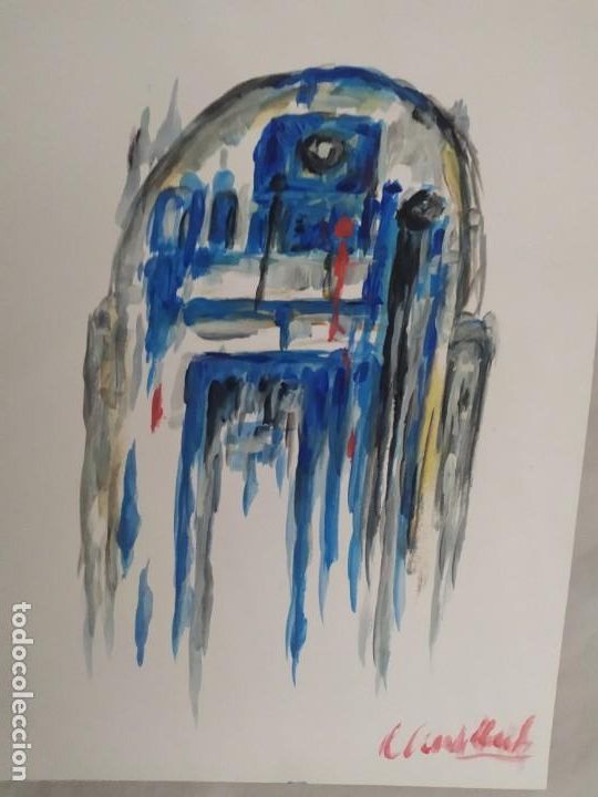 Arte: R2P2(STAR WARS)original - Foto 1