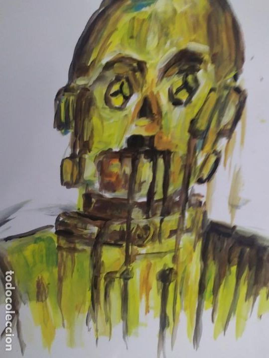 Arte: Personaje (STAR WARS) original - Foto 1