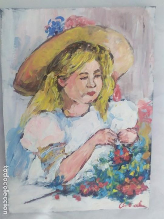 Arte: Ni&ntilde;a (original) - Foto 2