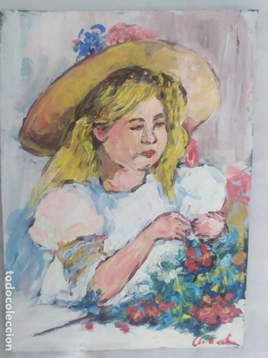 Arte: Ni&ntilde;a (original) - Foto 3