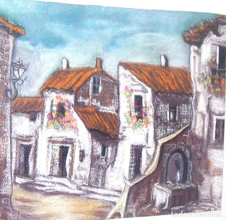 Arte: Cuadro pastel sobre cartulina. - Foto 2