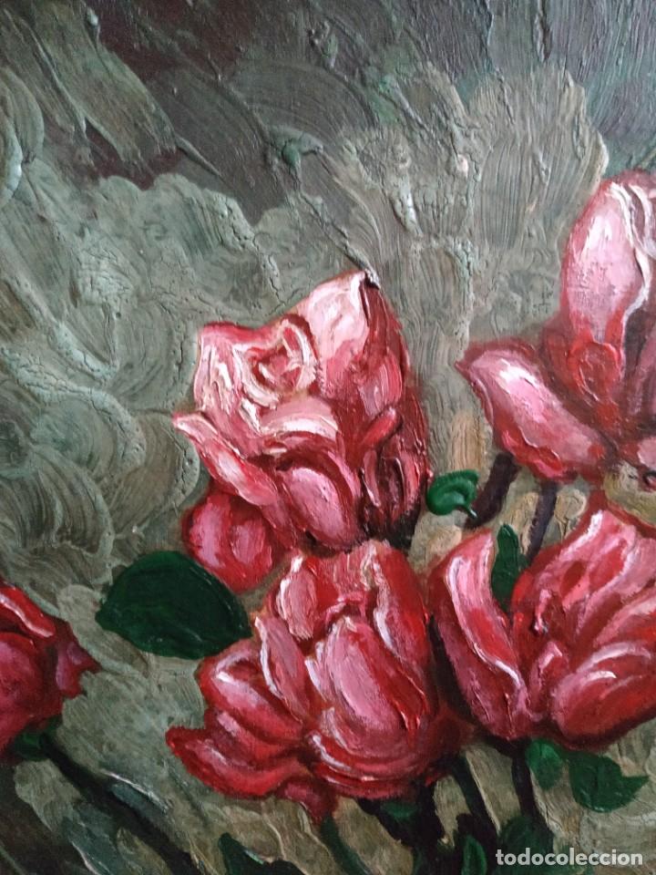 Arte: ANTIGUO RAMO DE ROSAS - Foto 4