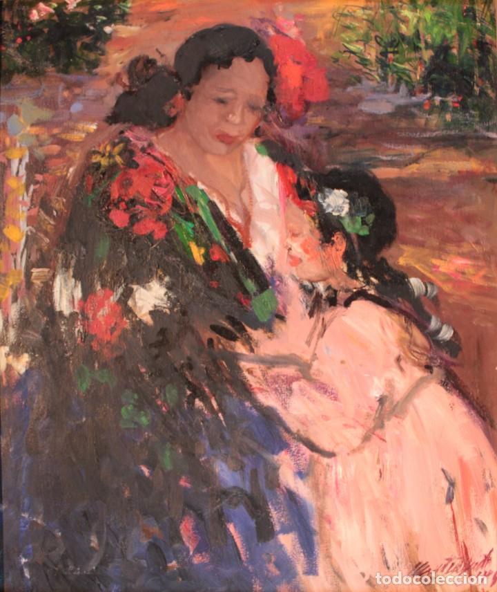 Arte: Philippe Monteagudo (1936-2016) - La moza - Foto 1