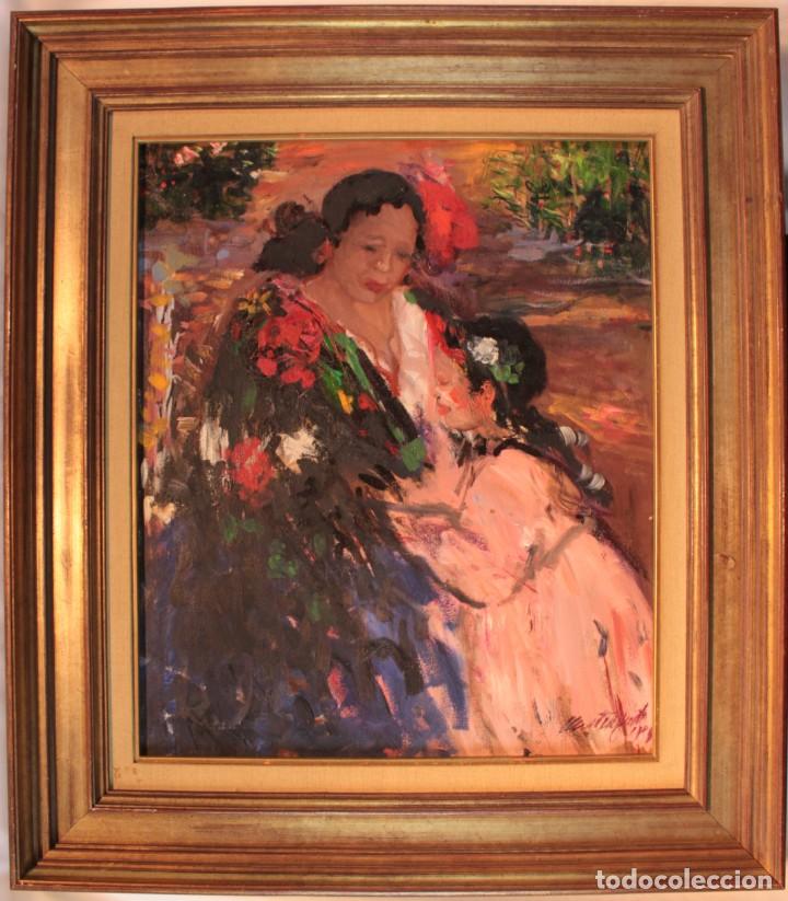 Arte: Philippe Monteagudo (1936-2016) - La moza - Foto 2