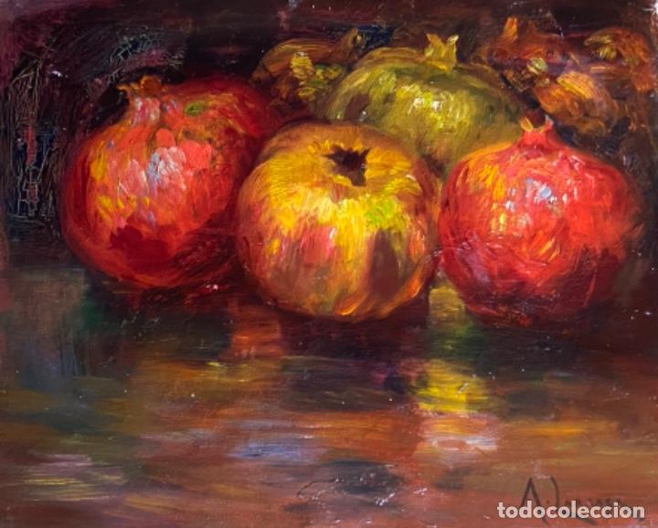 Arte: Bodeg&oacute;n con granadas. Andr&eacute;s Larraga - Foto 1