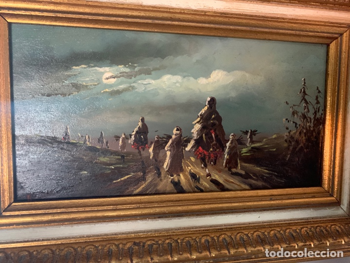 Arte: &Oacute;leo sobre tabla del pintor E.rojas - Foto 3