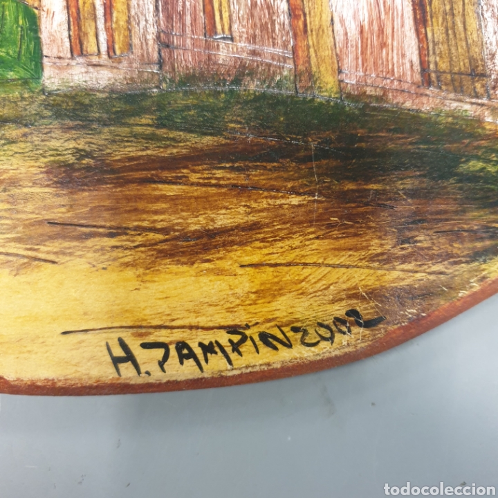 Arte: &Oacute;leo sobre tabla. Uruguay - Foto 3