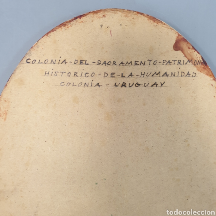 Arte: &Oacute;leo sobre tabla. Uruguay - Foto 2