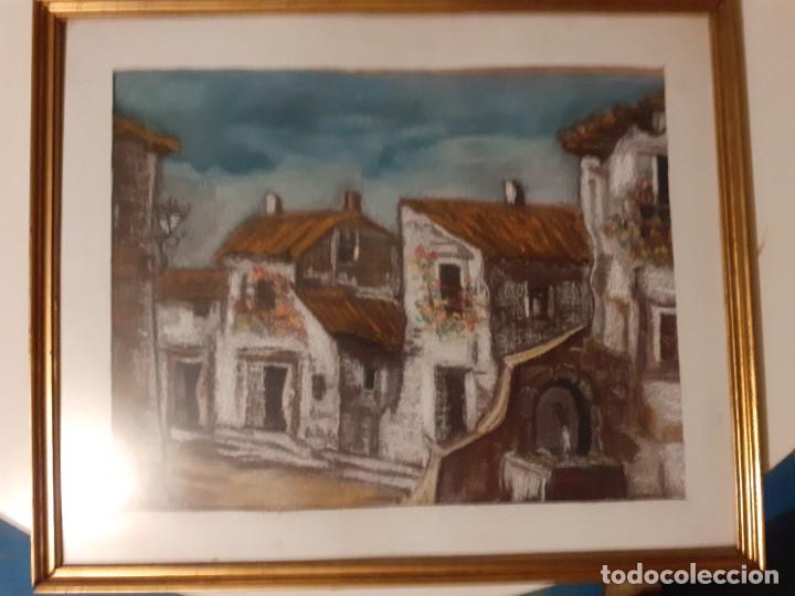 Arte: Cuadro pastel sobre cartulina. - Foto 1