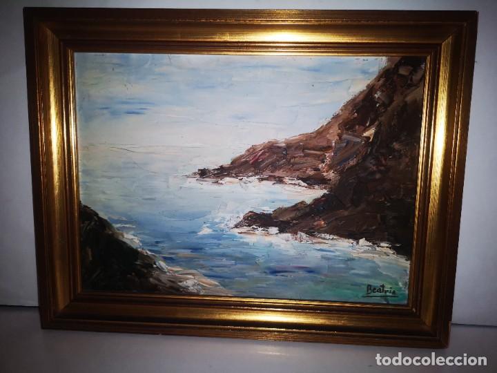 Arte: &Oacute;leo sobre tabla marina - Foto 1