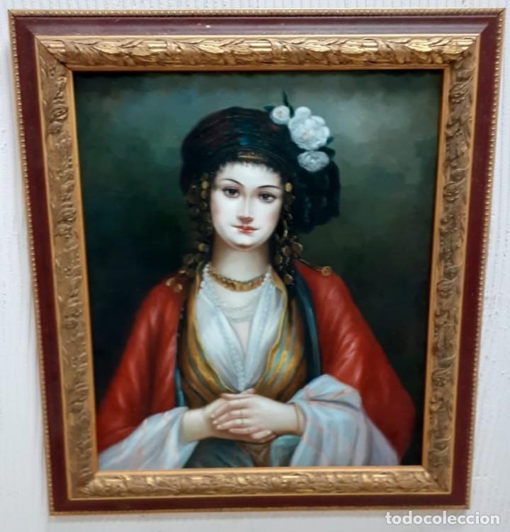Arte: Oleo sobre lienzo. Gitana - Foto 3