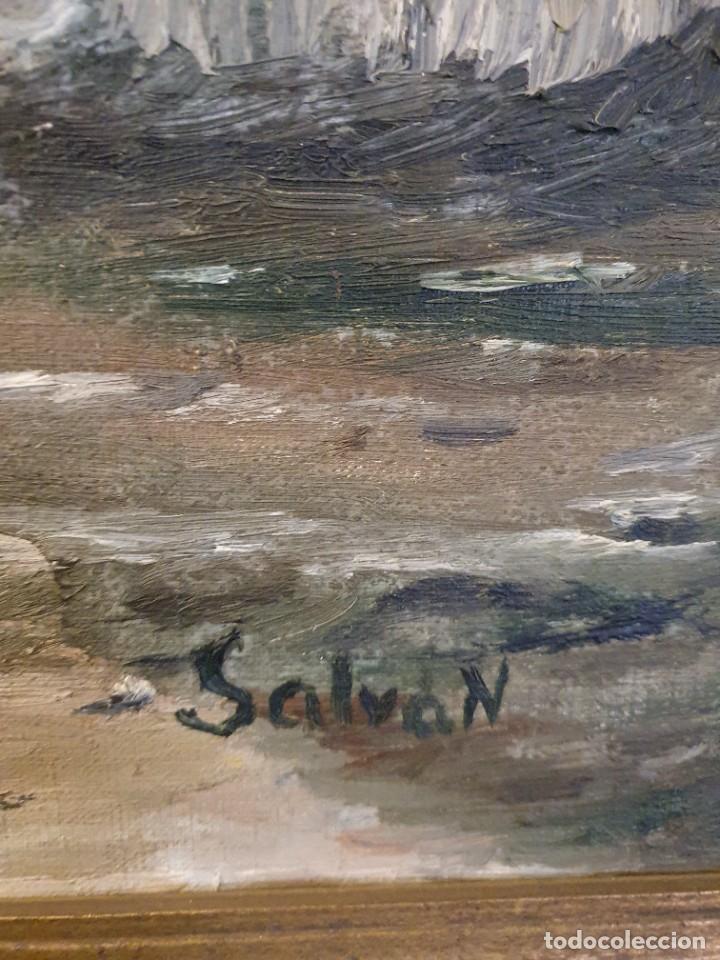 Arte: -OLEO SOBRE LIENZO FIRMADO - Foto 3