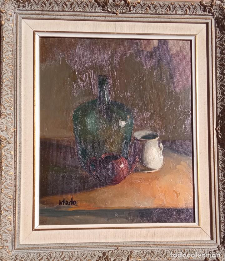 Arte: Iriarte,Bodegon de la garrafa 1977