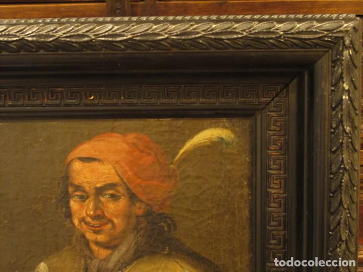 Arte: OL. EL BEBEDOR, SIGLO XVIII? - Foto 9