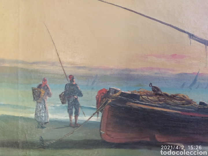 Arte: &Oacute;leo sobre tela - J. Riera - Foto 2