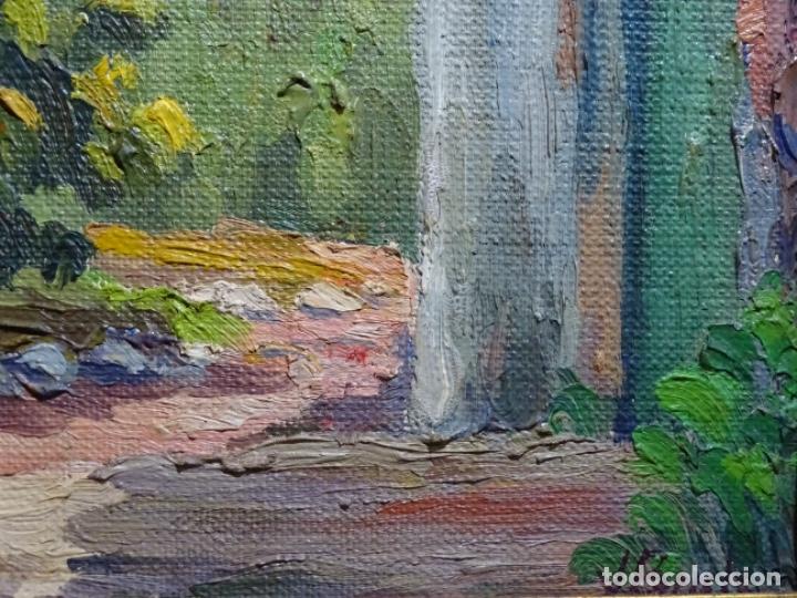 Arte: &Oacute;LEO SOBRE TABLEX DE JAUME BICHFEUS. CIRCULO JOAQUIN MIR. - Foto 4