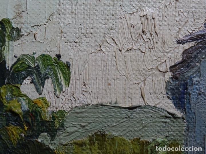 Arte: &Oacute;LEO SOBRE TABLEX DE JAUME BICHFEUS. CIRCULO JOAQUIN MIR. - Foto 6