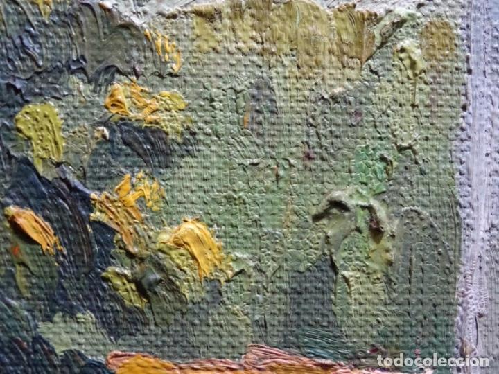 Arte: &Oacute;LEO SOBRE TABLEX DE JAUME BICHFEUS. CIRCULO JOAQUIN MIR. - Foto 7