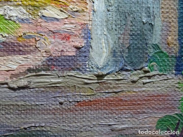 Arte: &Oacute;LEO SOBRE TABLEX DE JAUME BICHFEUS. CIRCULO JOAQUIN MIR. - Foto 9