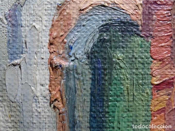 Arte: &Oacute;LEO SOBRE TABLEX DE JAUME BICHFEUS. CIRCULO JOAQUIN MIR. - Foto 11