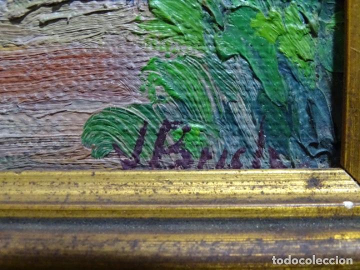 Arte: &Oacute;LEO SOBRE TABLEX DE JAUME BICHFEUS. CIRCULO JOAQUIN MIR. - Foto 12