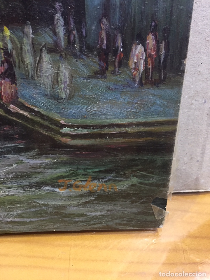 Arte: &Oacute;leo pintado sobre chap&oacute;n - Foto 3