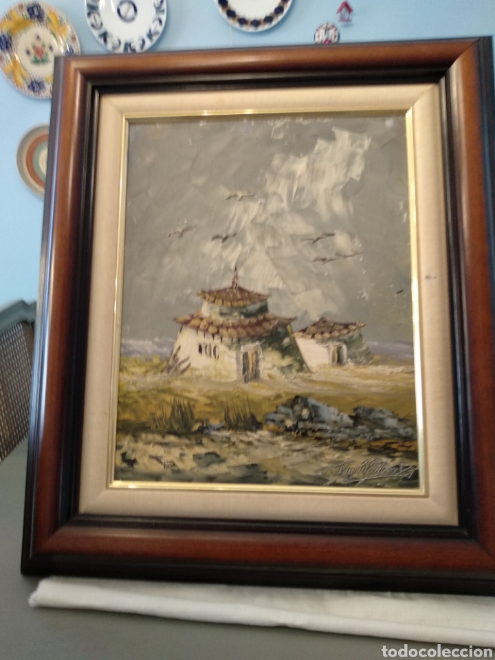 Arte: CUADRO AL OLEO FIRMADO POR EL AUTOR A&Ntilde;O 1980