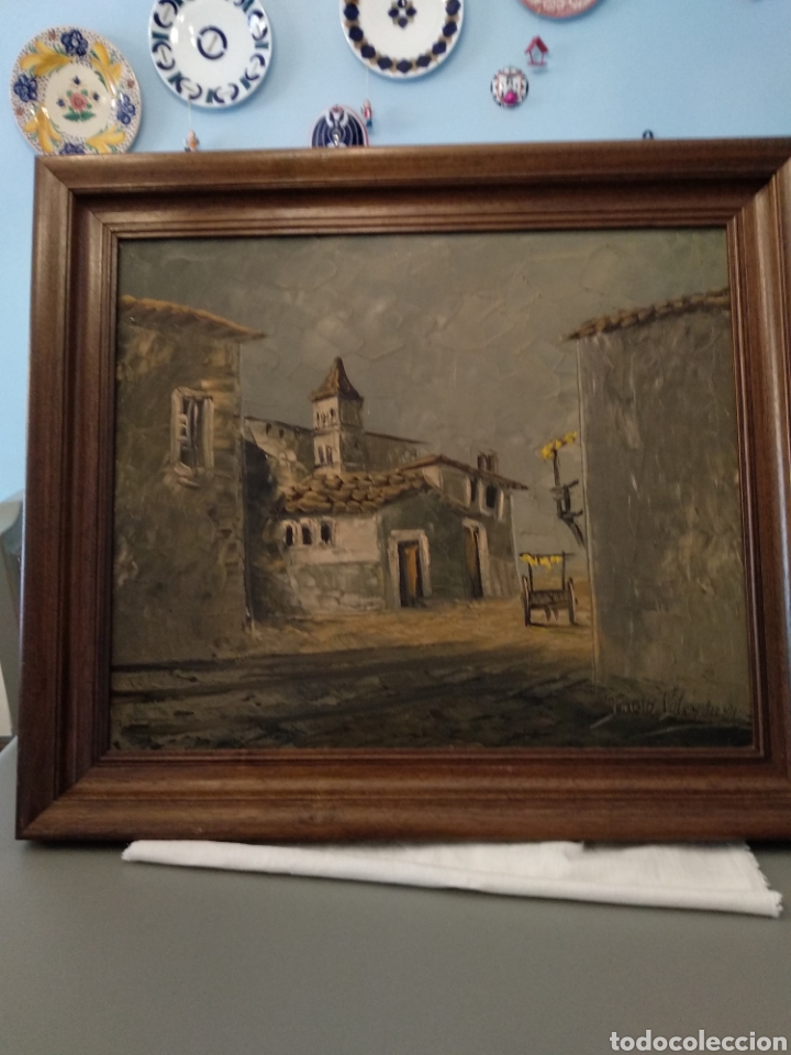 Arte: CUADRO AL OLEO FIRMADO POR EL AUTOR DECADA DEL 80 AL 90