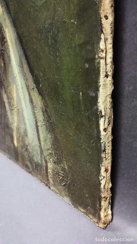 Arte: OLEO SOBRE LIENZO GITANA PINTOR JOSE MARIA OTEGUI - Foto 9