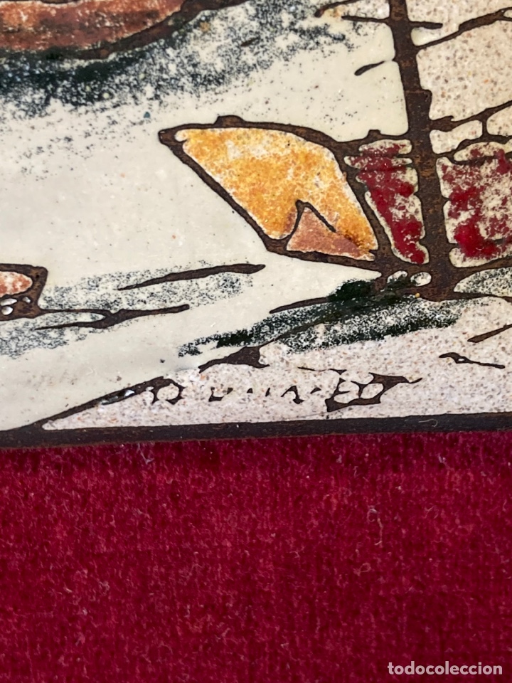 Arte: Bonito &oacute;leo sobre placa - Foto 5