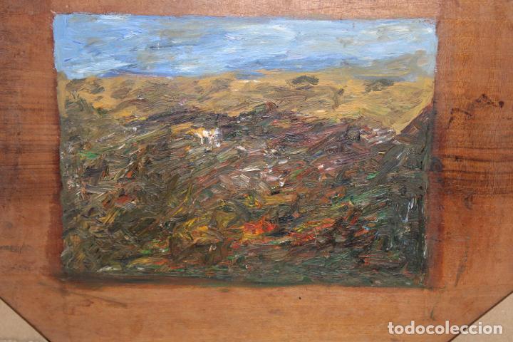 Arte: ANONIMO. OLEO SOBRE TABLA. PAISAJE - Foto 2