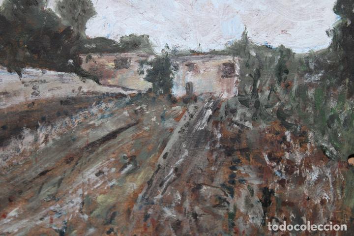 Arte: ANONIMO. OLEO SOBRE TABLA. PAISAJE - Foto 2