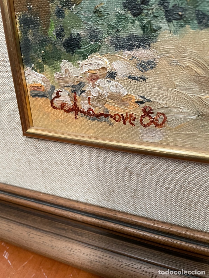 Arte: &Oacute;LEO SOBRE LIENZO FIRMADO - Foto 2